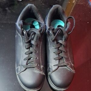 VTG 4RDENE|MAT Black Low-Top Lace-Up Sneakers Worn Details Shown In Pics Size 8